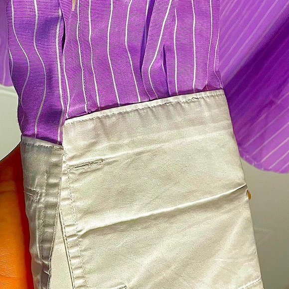 Bundle special Gold label-ENRO white collar button shirt - Picture 7 of 11